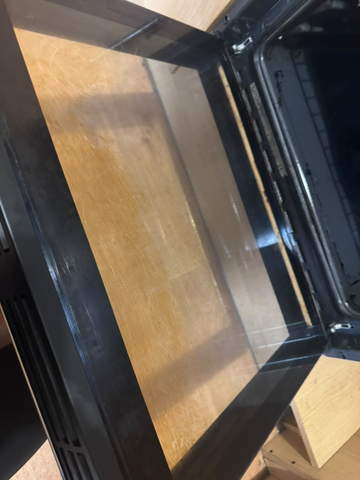 Glass and frame cleaned